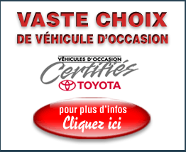 Longueuil Toyota usagées et certifiées